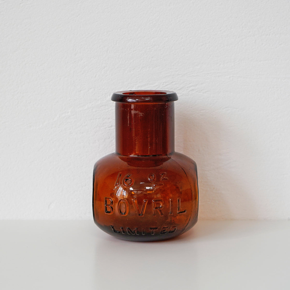 C.1920s BOVRIL Amber Glass Bottles / アンティーク・アンバーグラス