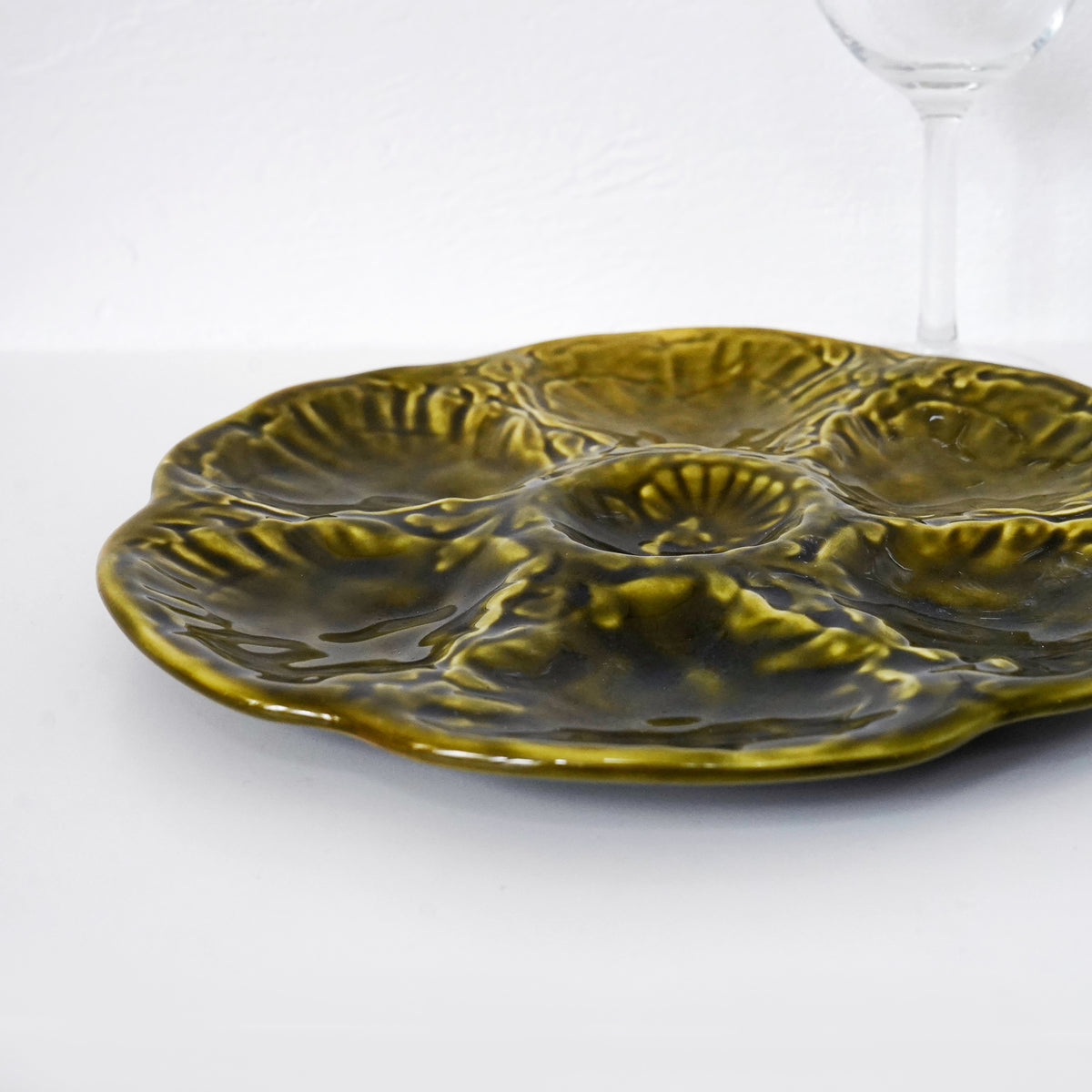 GIEN Oyster Plate / フランス製 ジアン オイスタープレート