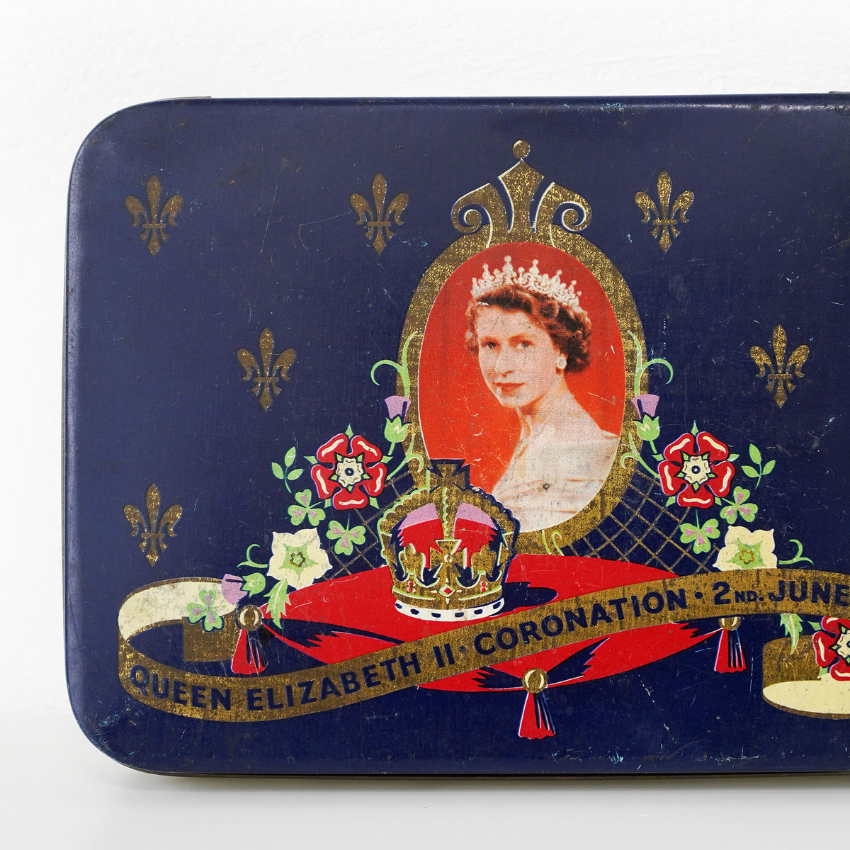 1953 Cadbury's Elizabeth II Coronation Tin / エリザベス女王