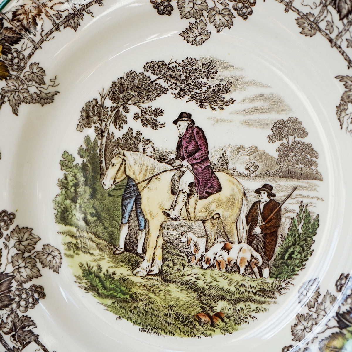 SPODE COPELAND Plate / 英国 スポード ソーサー(byron)