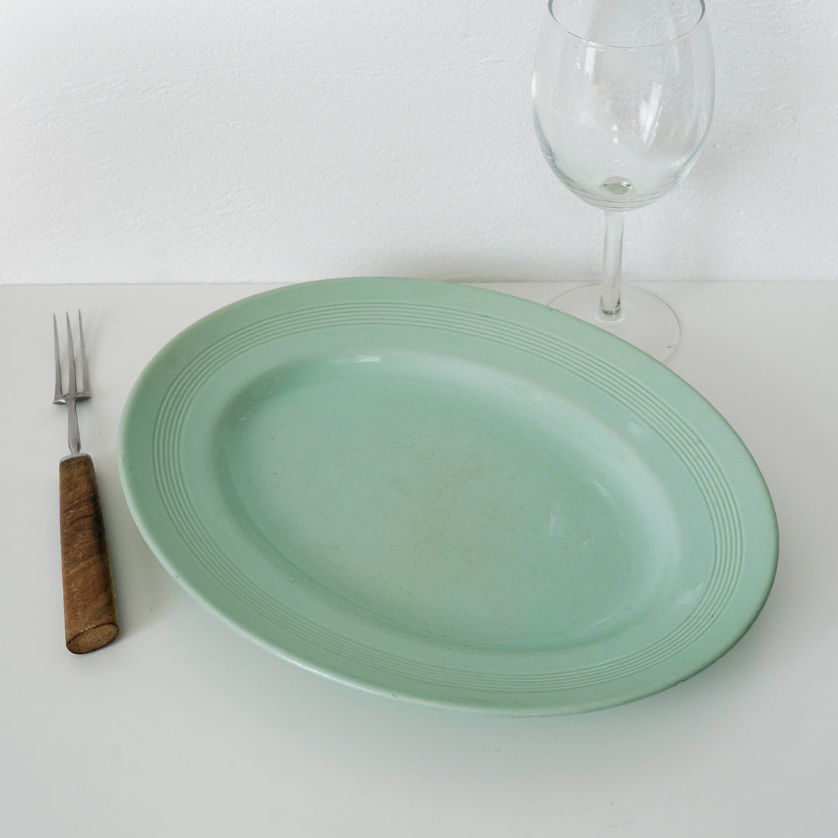 Vintage Wood Ware Beryl Plate / 英国 ウッズウェア ディナープレート
