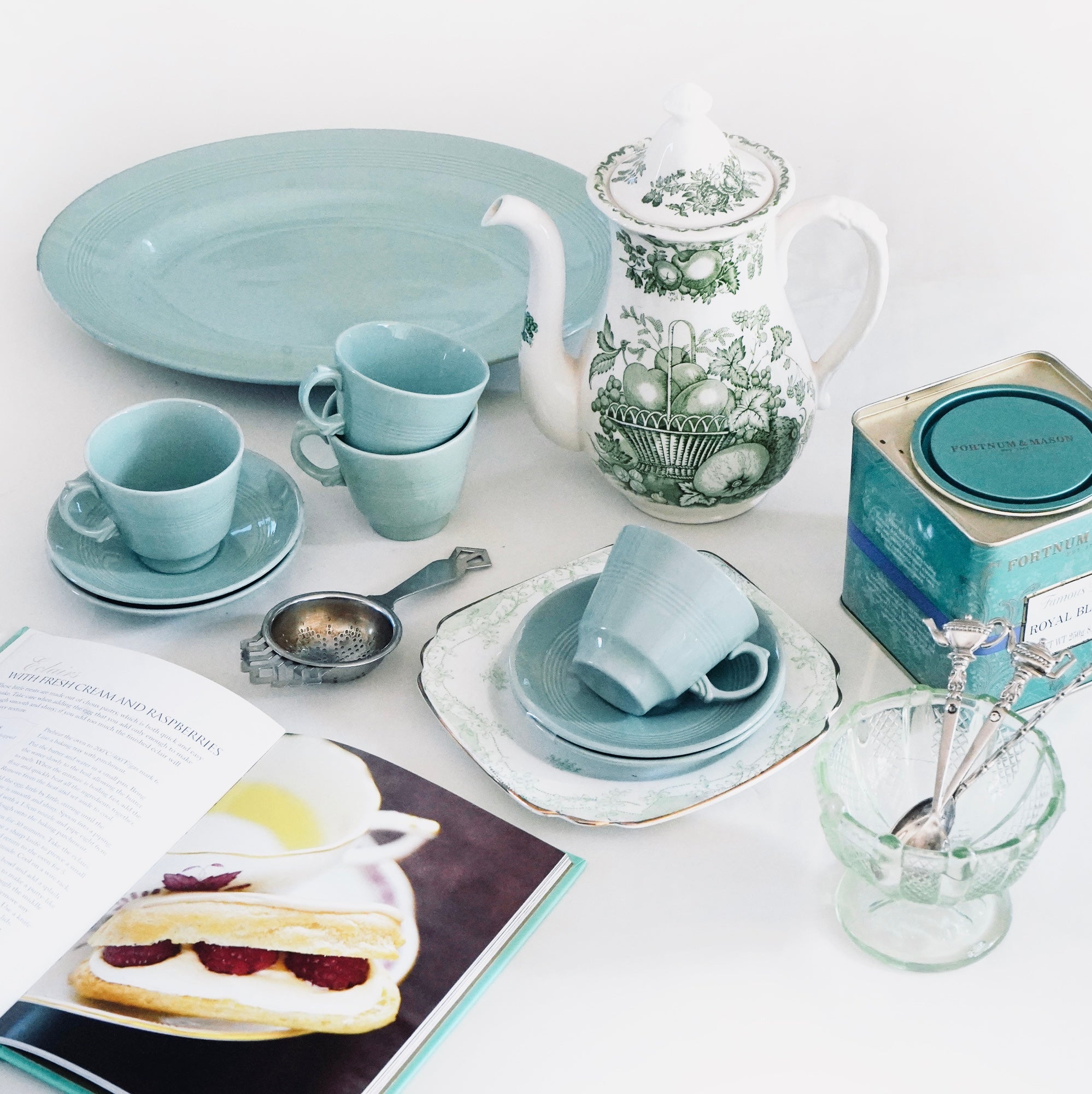 Vintage MASON'S Tea Pot / 英国製 メイソンズ コーヒーポット (fruit