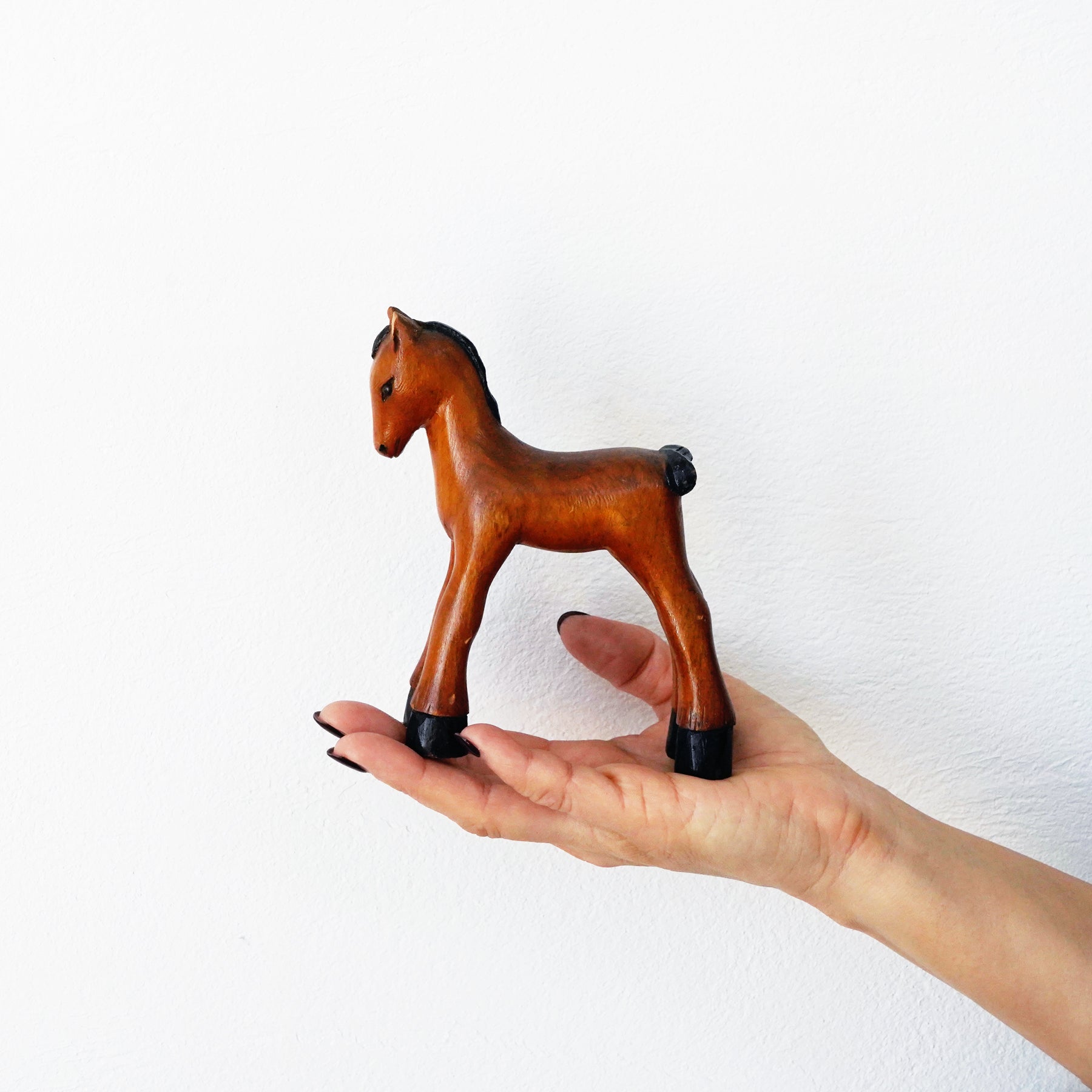木製 ヴィンテージ 馬 Vintage Wooden Horse / ハンドメイド ヴィンテージ 木馬のおもちゃ