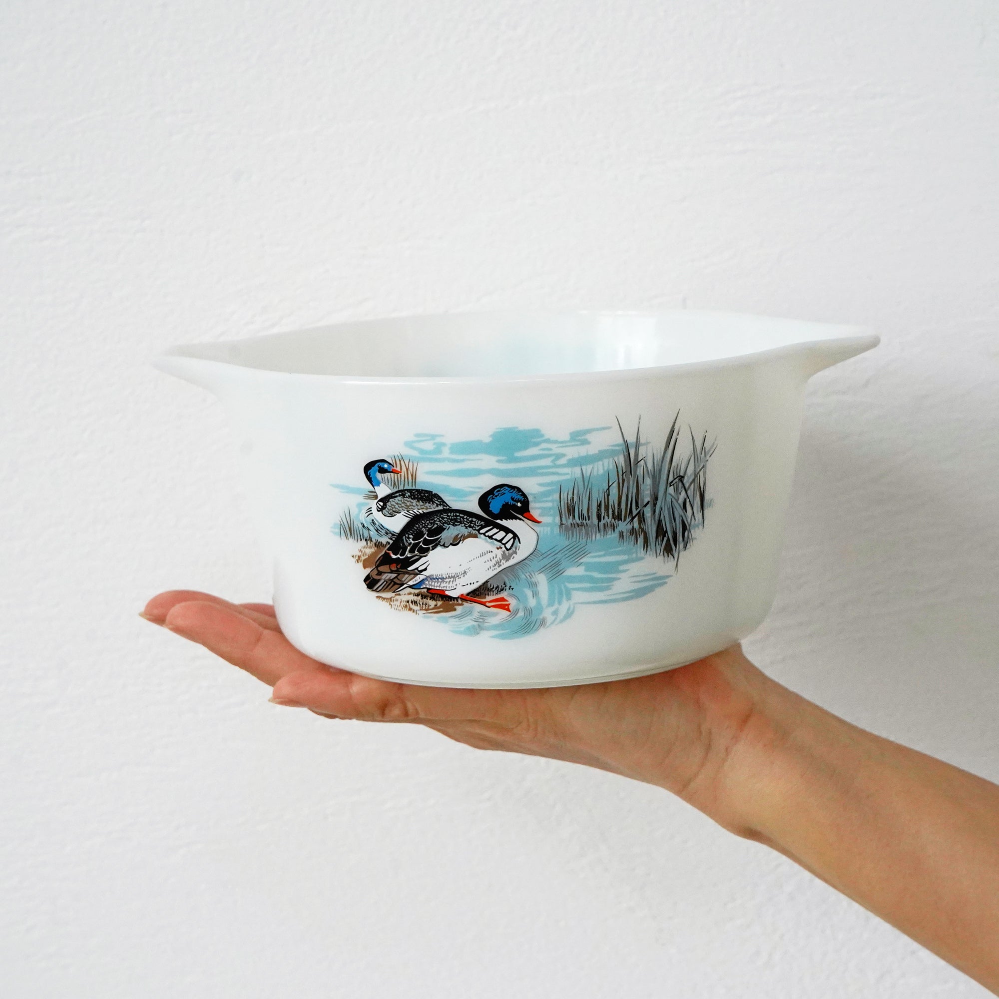 JAJ PYREX Casserole Bowl / パイレックス・ミルクガラスボウル