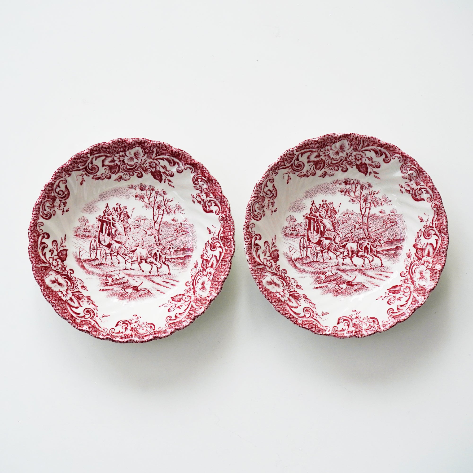 ジョンソンブラザーズ　JOHNSON BROS イギリス製　未使用 JOHNSON BROTHERSジョンソンブラザーズ食器2客セット イギリス - メルカリ