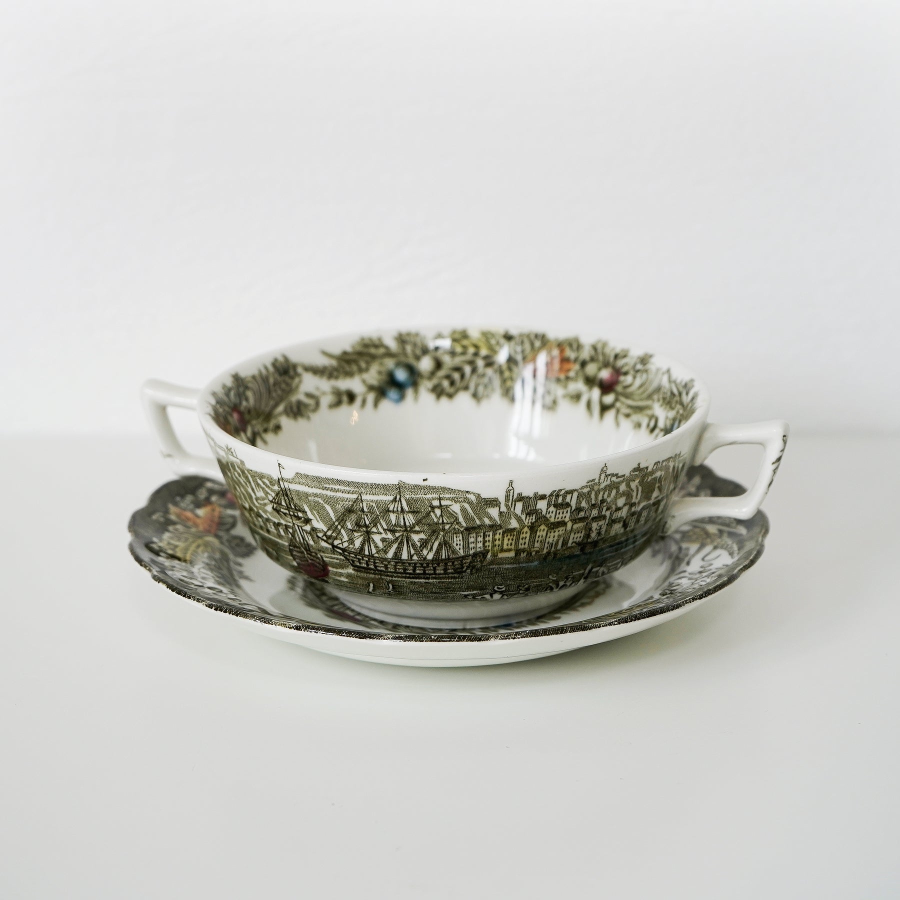 Vintage Ridgway Cup & Saucer / 英国リッジウェイ カップアンド