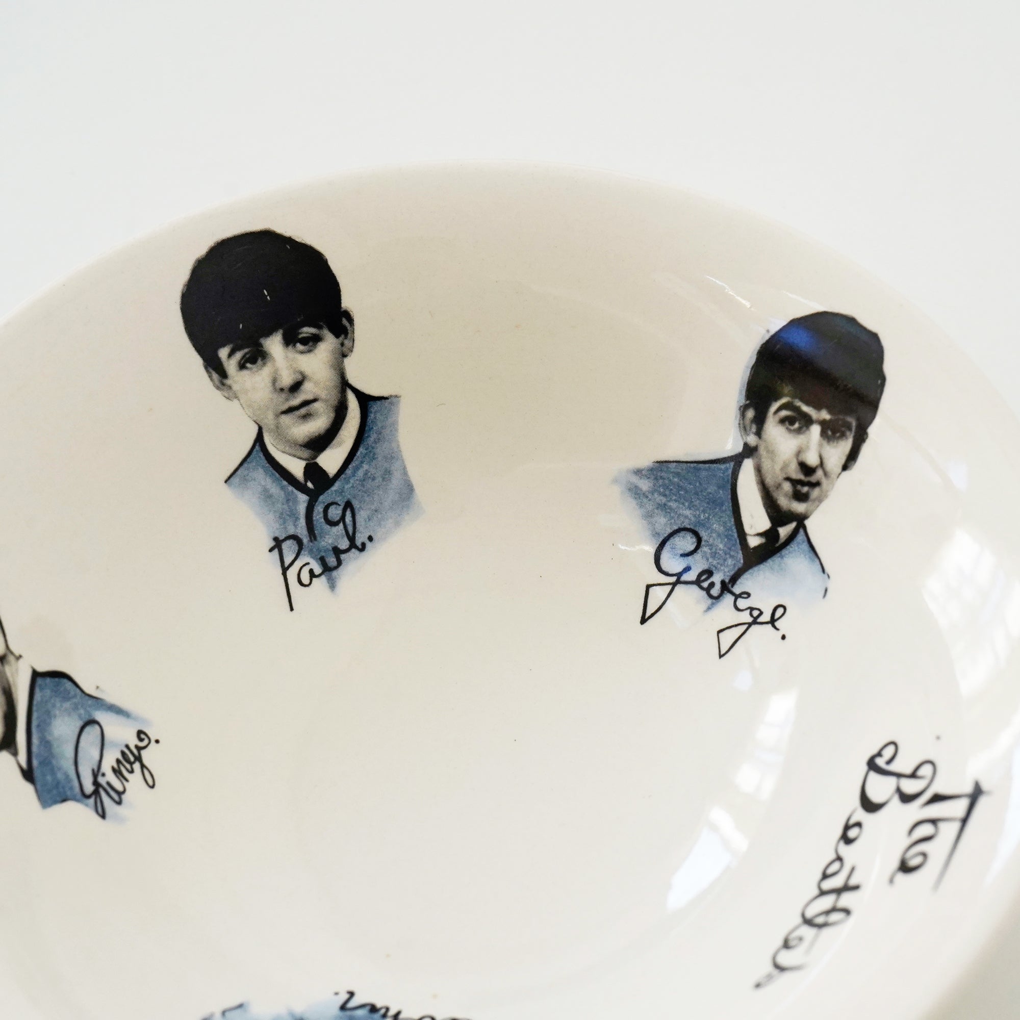 1960s Beatles Cereal Bowl / ビートルズ ヴィンテージ絵皿