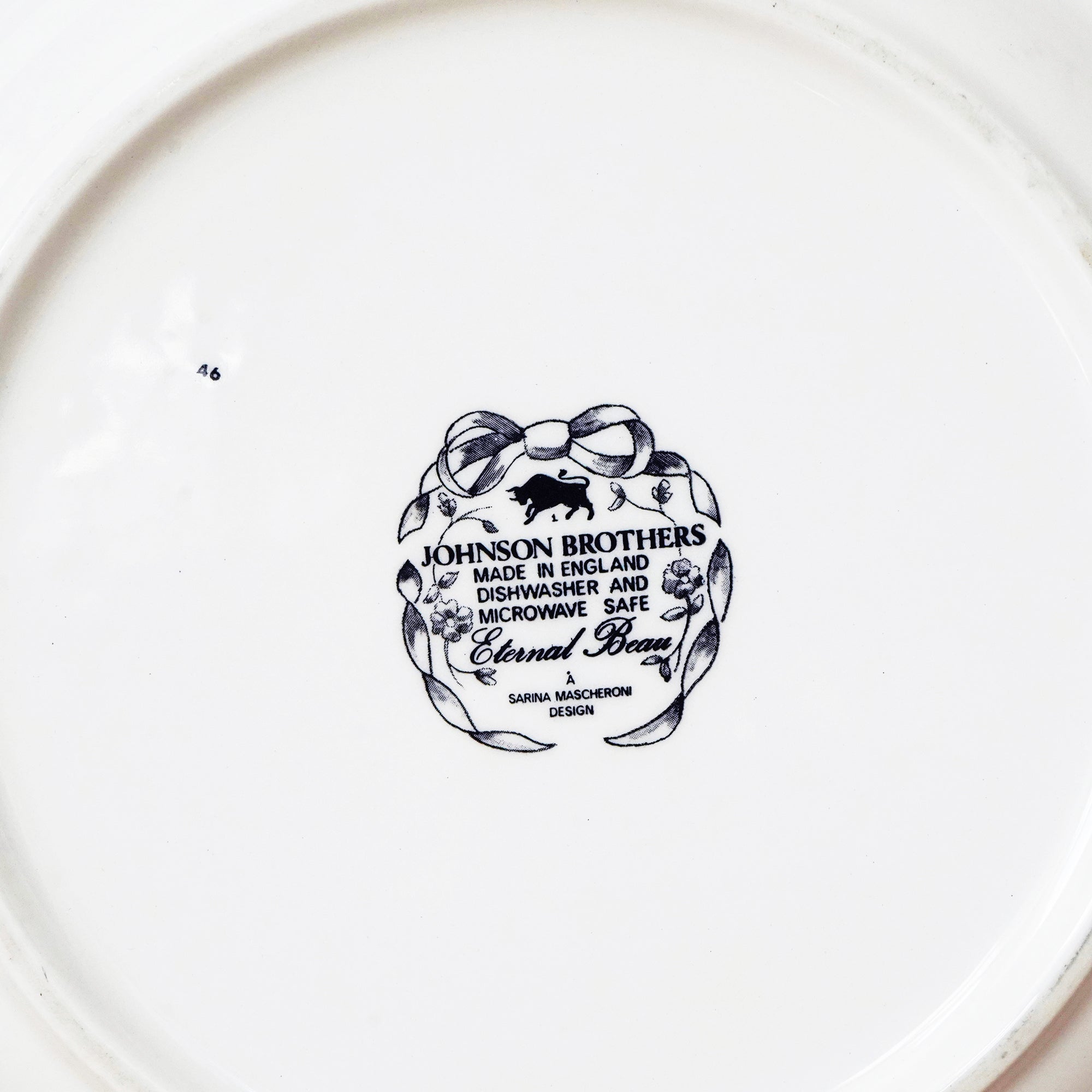 断捨離ん子 　JOHNSON BROTHERS 皿 大型 Johnson Bros Dinner Plate / 英国製 ジョンソンブラザーズ ディナー
