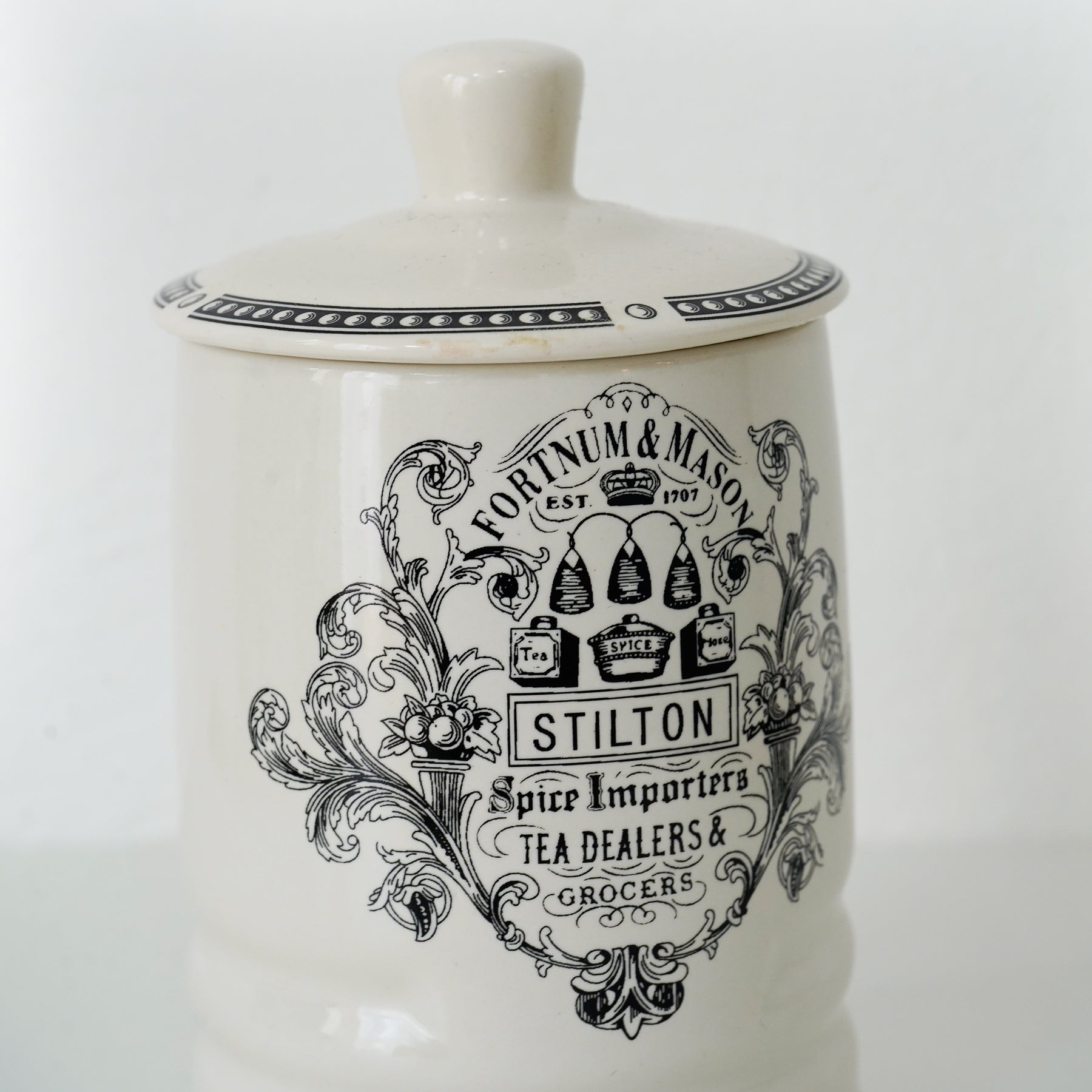 フォートナム＆メイソン スティルトンポット Fortnum & Mason Stilton