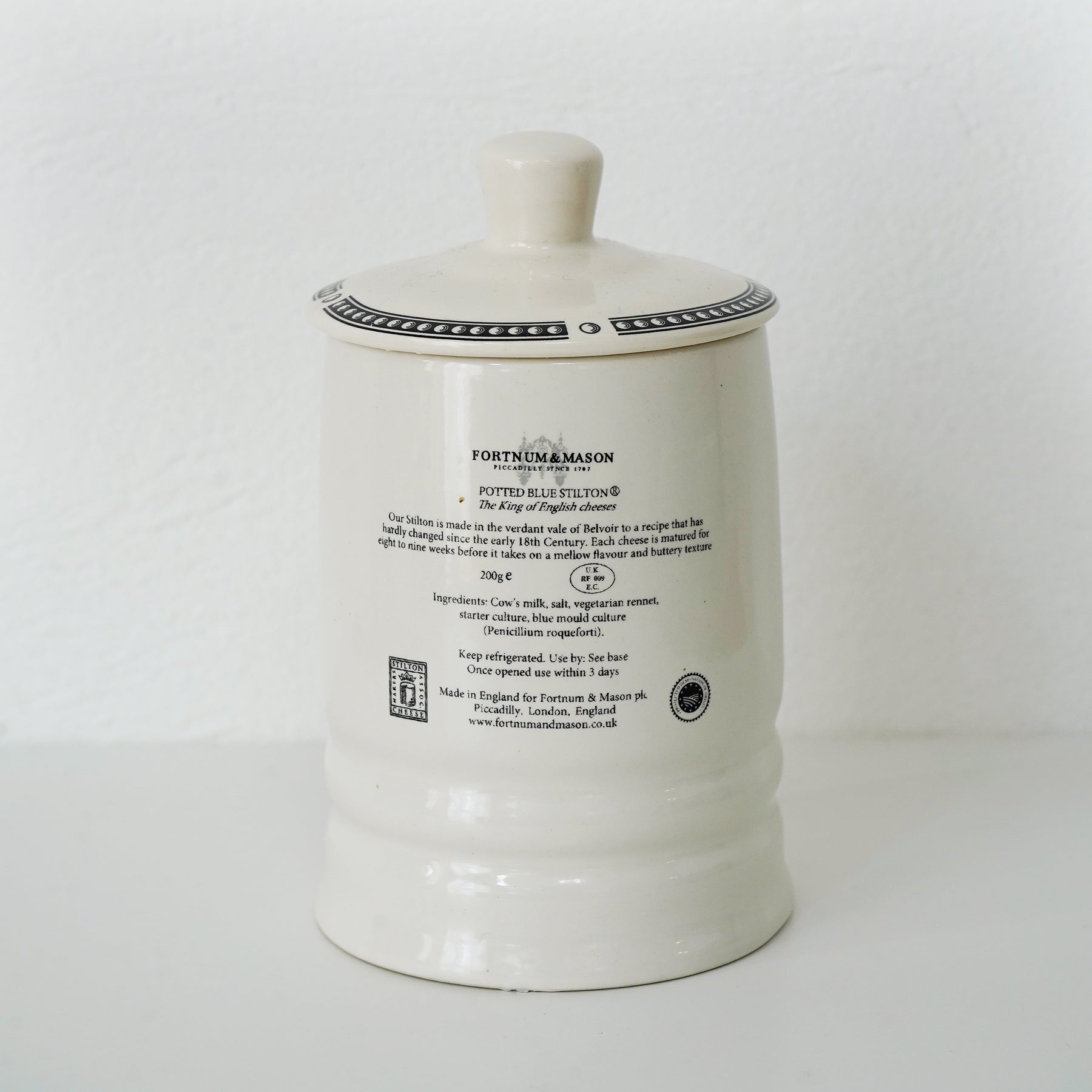 Fortnum & Mason Stilton Cheese pot / フォートナム&メイソン