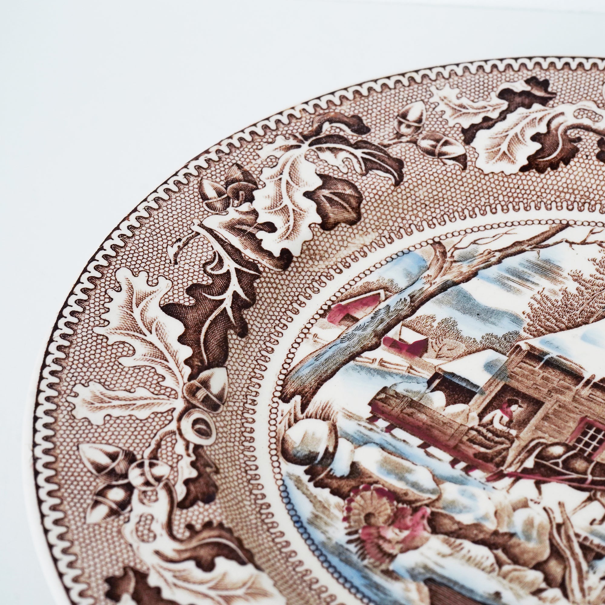 C.1950s Johnson Brothers Plate / 英国製 ジョンソンブラザーズ 絵皿