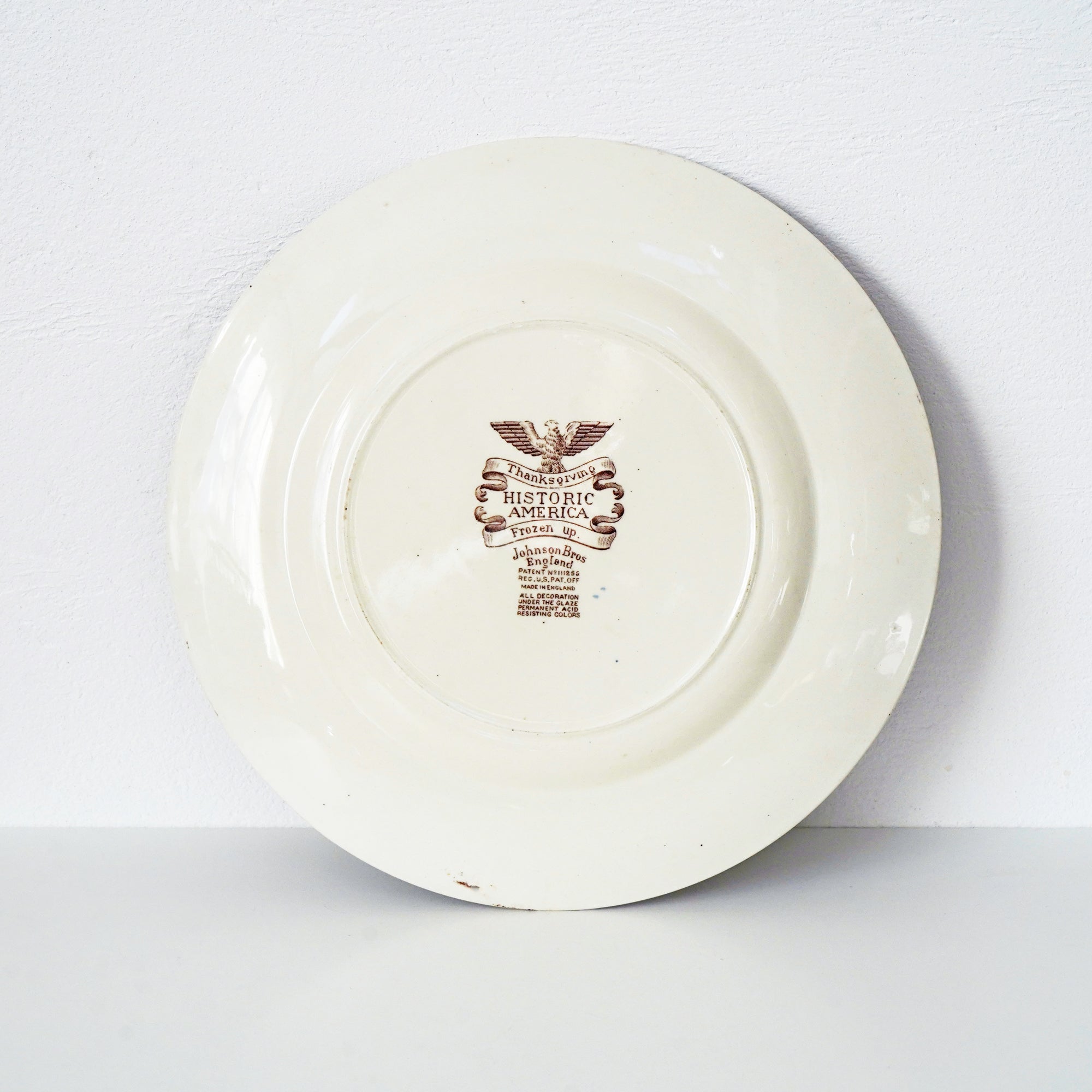 C.1950s Johnson Brothers Plate / 英国製 ジョンソンブラザーズ 絵皿