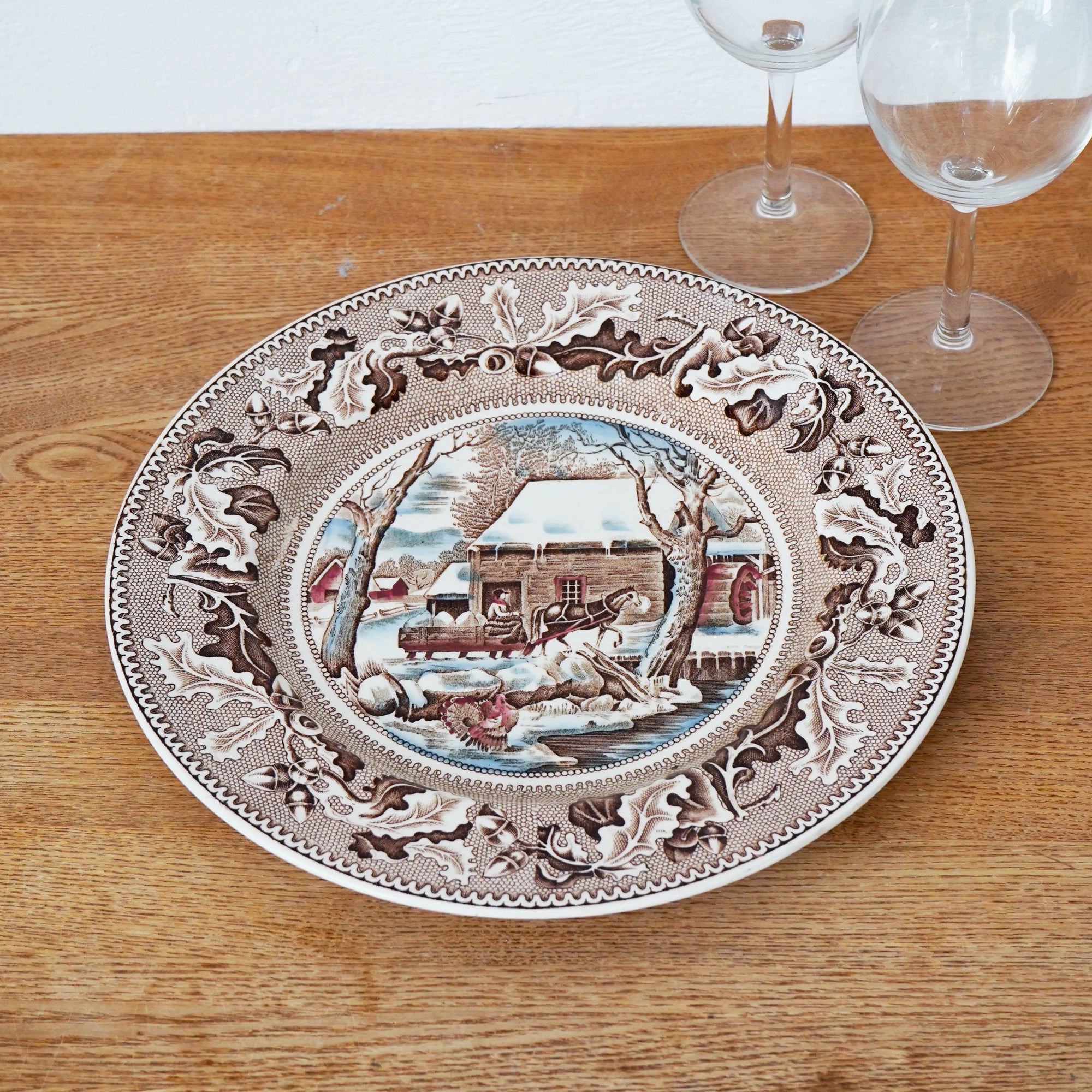 C.1950s Johnson Brothers Plate / 英国製 ジョンソンブラザーズ