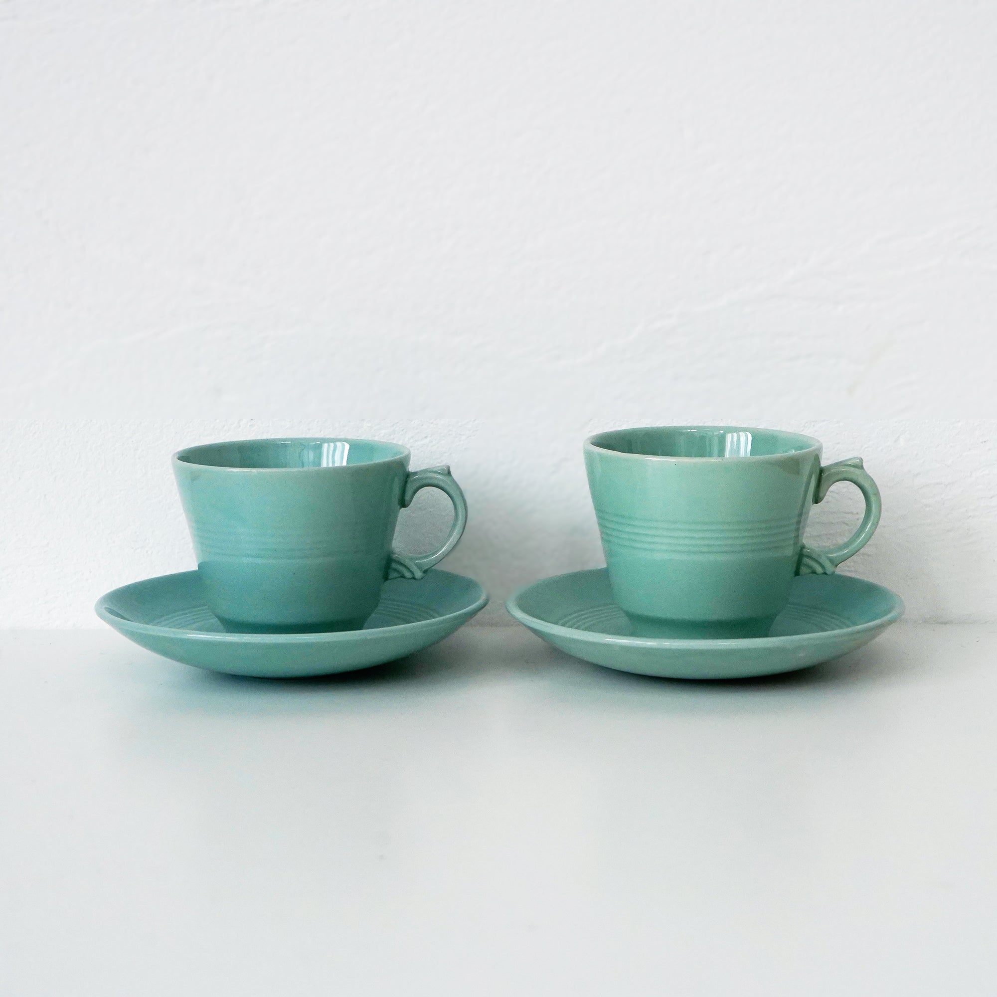 Vintage Wood's Ware Cup & Saucer / 英国製 ウッズウェア